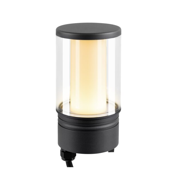 SLV 1006390 M-POL M Polehead Leuchtenkopf Anthrazit 19W 1150/1230lm 2700/3000K CRI90 DALI