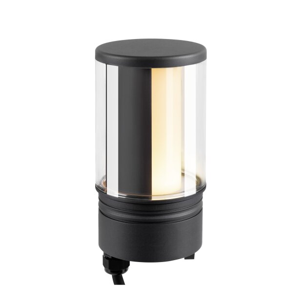 SLV 1006394 M-POL M Polehead Shader Leuchtenkopf Anthrazit 19W 820/870lm 2700/3000K CRI90 DALI