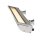 SLV 1006268 Vano Wing SP Dali Wandaufbauleuchte Grau 25W 1400lm 3000K CRI80 120° DALI