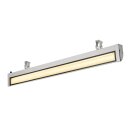SLV 1006270 Vano Wing SP Dali Wandaufbauleuchte Grau 49W 3140lm 3000K CRI80 120° DALI
