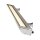 SLV 1006270 Vano Wing SP Dali Wandaufbauleuchte Grau 49W 3140lm 3000K CRI80 120° DALI