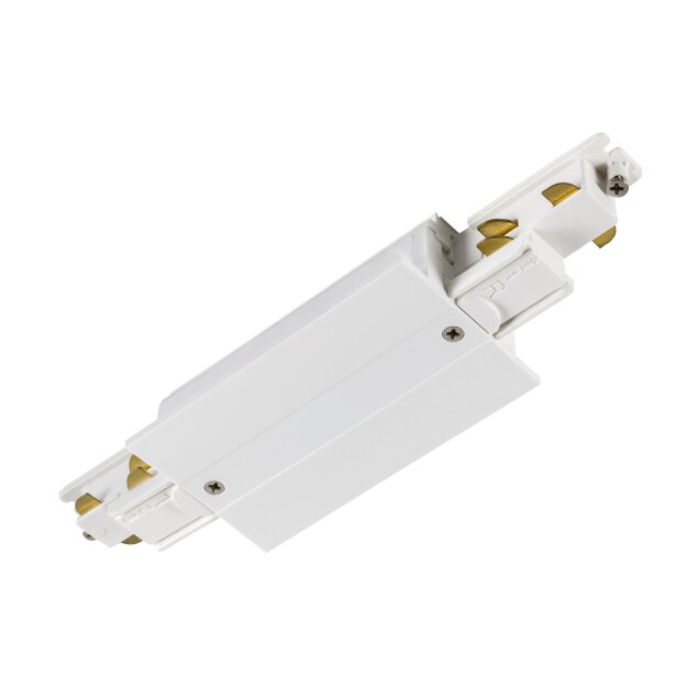 SLV 1006538 Längsverbinder für S-Track 3-Phasen-Einbauschiene Weiß DALI