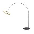 SLV 1006350 One Bow FL Stehleuchte Schwarz/Messing 20W...