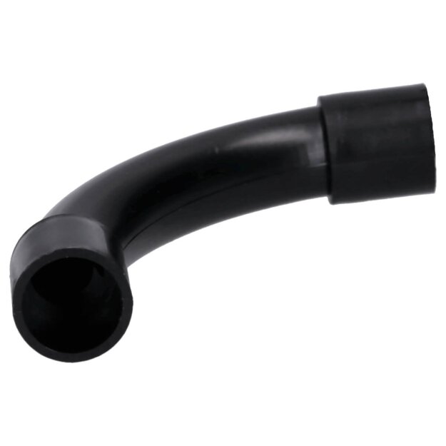 Voxura K05-2002-16 Rohrbogen Rohr-winkel 90 Grad für Kunststoff-Stangenrohr Ø 16mm schwarz
