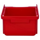 Voxura K04-2500-73 Lager Sichtbox Stapelbox Verpackungsdose Unterteil rot 184x124x73mm