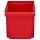 Voxura K04-2500-132 Lager Sichtbox Stapelbox Verpackungsdose Unterteil rot 184x124x132mm