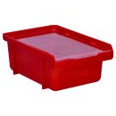 Voxura K04-1400-184 Deckel für Lager Sichtbox Stapelbox Verpackungsdose transparent für K04-2500-73 & K04-2500-132
