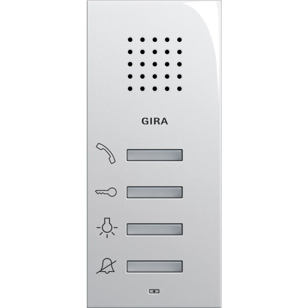 B-WARE Gira 125003 Wohnungsstation AP System 55 Reinweiß