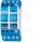 Eltako 22310930 Installationsschütz 230V 3 Schließer + 1 Öffner 25A/250V AC XR12-310-230V