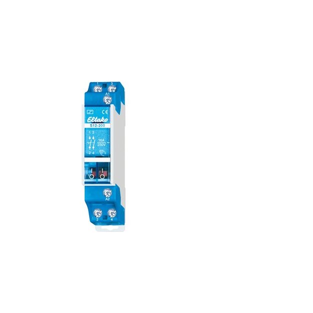 Eltako 21200054 Stromstoßschalter 12V DC 2 Schließer 16A/250V AC S12-200-12V DC