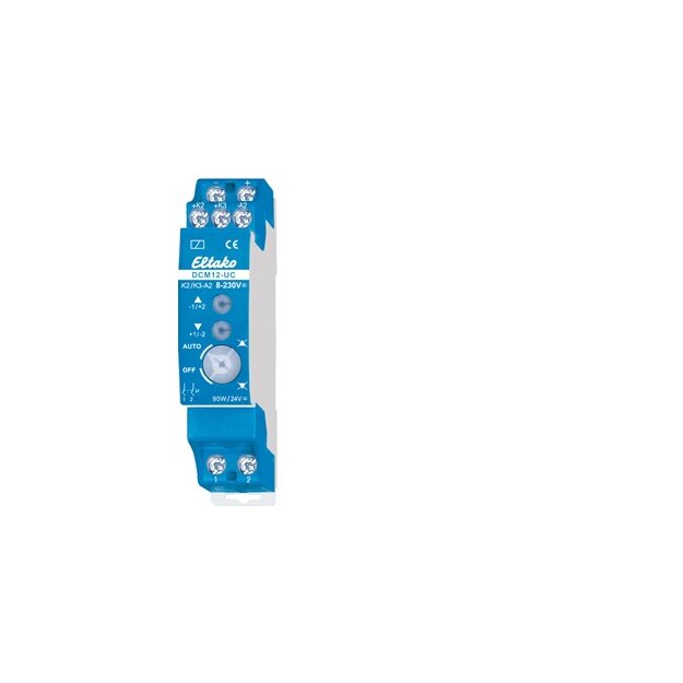 Eltako 22400602 DC-Motorrelais UC 2 Schließer nicht potenzialfrei 24V DC/90 Watt DCM12-UC