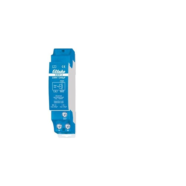 Eltako 22100430 Strombegrenzungsrelais kapazitiv 230V/240 Mikrofarad 1 Schließer 16A/250V AC SBR12-230V/240µF