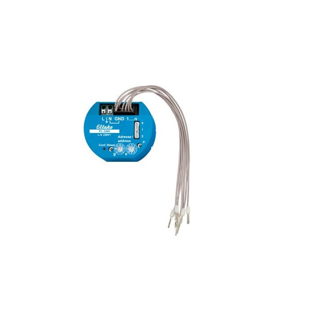 Eltako 31800001 Dezentraler Powerline-8-Kanal-Sensoreingang PL-SM8