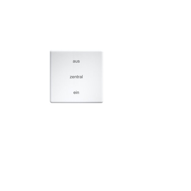 Eltako 30000960 Wippe für Fernbedienungen und Handsender W-FHS/FMH2-
