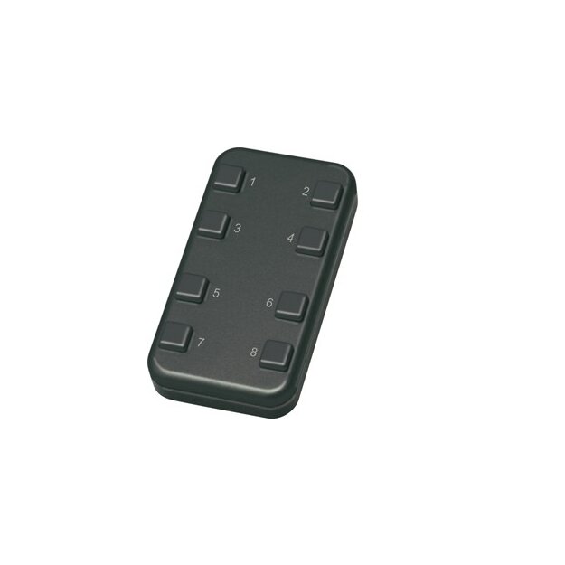 Eltako 30000454 Funk-Minihandsender Anthrazit glänzend FMH8-ag