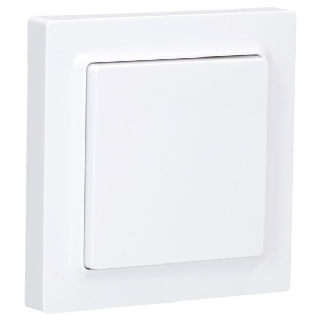 Eltako 30055715 Funktaster Reinweiß glänzend 55x55mm batterie- und leitungslos E-Design55 F2T55E-wg