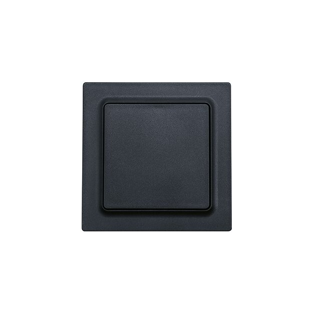 Eltako 30055718 Funktaster Anthrazit matt 55x55mm batterie- und leitungslos E-Design55 F2T55E-am