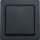 Eltako 30055718 Funktaster Anthrazit matt 55x55mm batterie- und leitungslos E-Design55 F2T55E-am