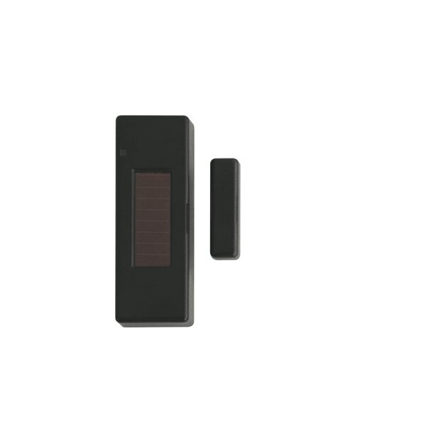 Eltako 30000474 Funksensor Fenster-Türkontakt mit Solarzelle und Batterie Anthrazit matt FTKB-am