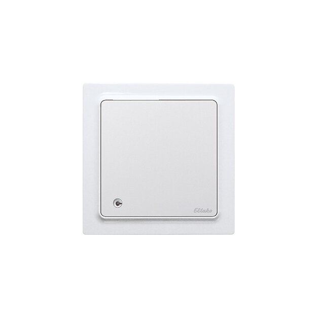 Eltako 30055520 Funk-Luftgüte-Temperatur-Feuchte-Sensor Reinweiß glänzend FLGTF55E/230V-wg