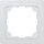 Eltako 30055785 1-fach-Universalrahmen innen 55x55mm Reinweiß glänzend E-Design55 R1UE55-wg