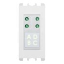 Grothe LG 1068/436 Transponder-Lesegerät Weiß