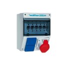 Walther 6920110 Kunststoff-Steckdosenkombination 40A mit...