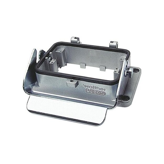 Walther 714348 Anbaugehäuse B48 BB92 D128 DD216 und 2-mal MOB24 aus Aluminium der Höhe 41mm mit Längsverriegelungsbügel