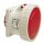 Walther 469504 Wasserdichte Anbaudose gerade 63A 5P 4h mit Flansch 107x100mm