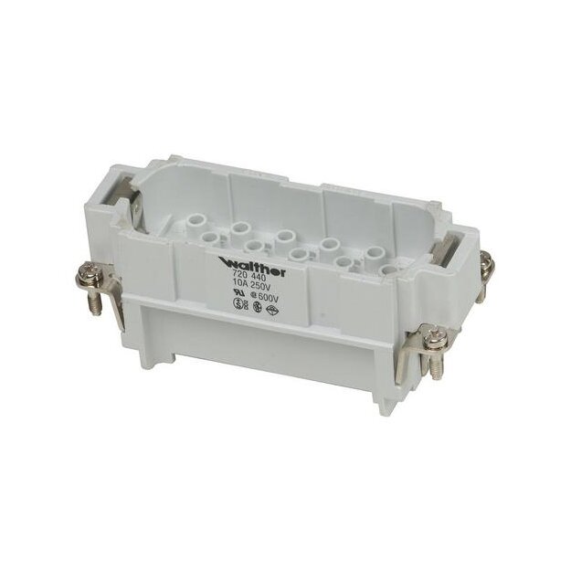 Walther 720440 Crimpkontaktträger der Baureihen D40 und D80 für Stiftkontakte