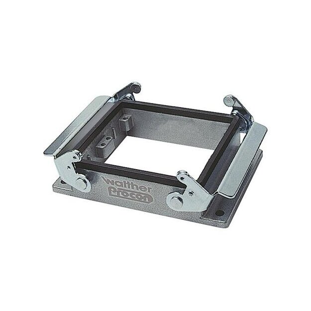 Walther 714132 Anbaugehäuse B32 BA12 BB64 D80 DD144 und 2-mal MOB16 aus Aluminium der Höhe 28mm mit Querverriegelungsbügeln