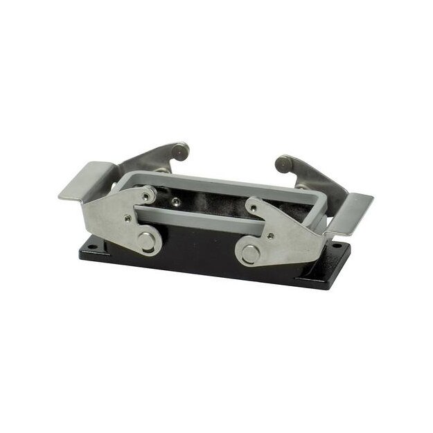 Walther 744124 Anbaugehäuse B HT 24 aus Aluminium der Höhe 28mm mit Querverriegelungsbügeln