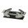 Walther 744124 Anbaugehäuse B HT 24 aus Aluminium der Höhe 28mm mit Querverriegelungsbügeln