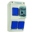 Walther 6580004 Kunststoff-Steckdosenkombination 16A mit...