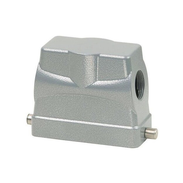 Walther P718716 Tüllengehäuse B16 BA6 BB32 D40 DD72 und MOB16 aus Alu der Höhe 65mm mit Längsverriegelungsnocken 1xM32 Gewindebohrung und Kabeleinführung seitlich