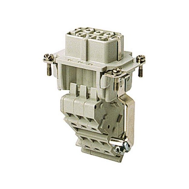 Walther 710661 Klemmenadapter B6 Buchseneinsatz mit Schutzleiter links