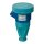 Walther 7319306 Wasserdichte CEPro Kupplung 16A 3P 6h mit Trompetenverschraubung