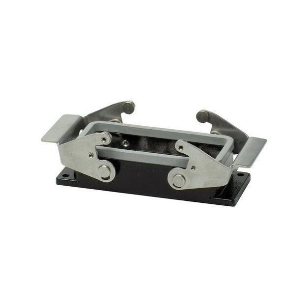 Walther 744110 Anbaugehäuse B HT 10 aus Aluminium der Höhe 28mm mit Querverriegelungsbügeln