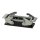 Walther 744116 Anbaugehäuse B HT 16 aus Aluminium der Höhe 28mm mit Querverriegelungsbügeln