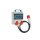 Walther 6920208 Kunststoff-Steckdosenkombination 32A mit einem RCD TypA 2 MCBs 2 CEE-Abgänge 16A und Anschluss über Leitung mit 32A Stecker