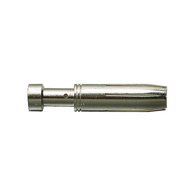 Walther 710503 Buchsenkontakt für Crimpanschluss der Baureihen A10-A32 B und BB versilbert und mit Anschlussquerschnitt 4qmm