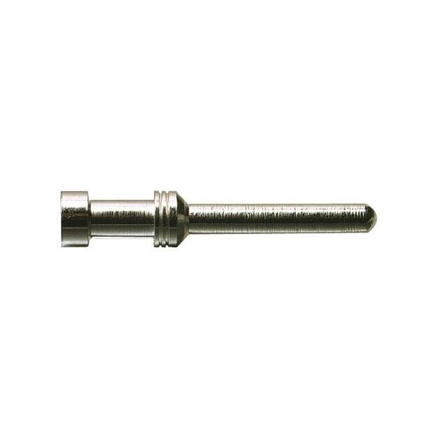 Walther 710513 Stiftkontakt für Crimpanschluss der Baureihen A10-A32 B und BB versilbert und mit Anschlussquerschnitt 4qmm