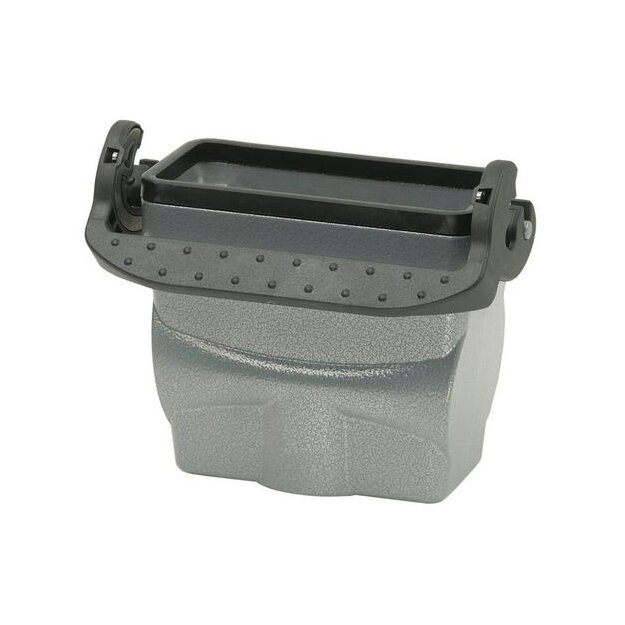 Walther P753972 Kupplungsgehäuse B16 BA6 BB32 D40 DD72 und MOB16 aus Alu der Höhe 81,5mm mit Längsverriegelungsbügel 1xM32 Gewindebohrung und Kabeleinführung gerade