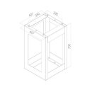 Walther EG3ES Erdstück passend zur Produktreihe CUBE...