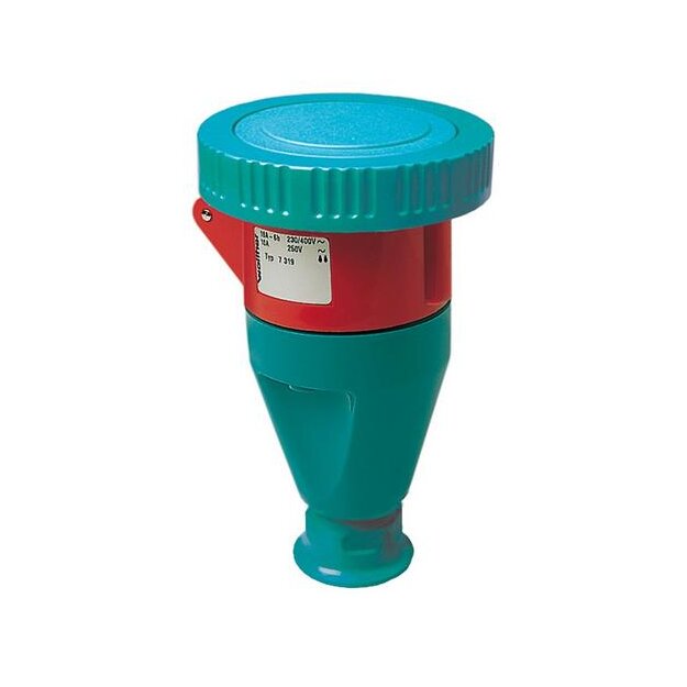 Walther 7339507 Wasserdichte CEPro Kupplung 32A 5P 7h mit Trompetenverschraubung