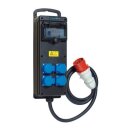 Walther 6410002A Tragbare Vollgummi-Steckdosenleiste 16A...