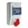 Walther 6590104 Kunststoff-Steckdosenkombination 16A mit einem RCD TypA einem CEE-Abgang 16A und Anschluss bis 6qmm 5P