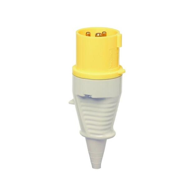 Walther 210706 Stecker 16A 7P 6h mit Kabelknickschutz