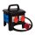 Walther 6493109A Tragbare Vollgummi-Steckdosenkombination 32A mit einem RCD TypA 3 MCBs 3 CEE-Abgänge 16-32A 4 Schukos Anschluss über Leitung mit 32A Stecker