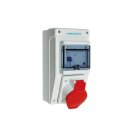 Walther 6591105 Kunststoff-Steckdosenkombination 32A mit...